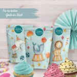 12 Geschenktüten zum Geburtstag – Zirkus – Bild 2