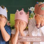 Geburtstagskrone Musselin - Rosa – Bild 6