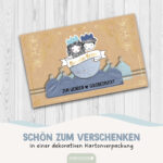 Musselinkrone mit goldenen Akzenten – Blau – Bild 5