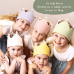 Musselinkrone mit goldenen Akzenten – Mint – Bild 6