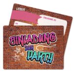 Geburtstags Einladungskarte Jugendlich Mädchen