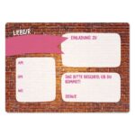 Geburtstags Einladungskarte Jugendlich Mädchen – Bild 3