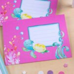 Briefblock Set - Meerjungfrau - Set 1 – Bild 5