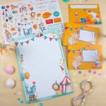 Briefblock Set - Zirkus - Set 3 – Bild 2