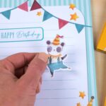 Briefblock Set - Zirkus - Set 3 – Bild 5