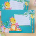 Briefblock Set - Dinosaurier - Set 5 – Bild 3