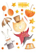 Wandtattoos - Zirkus - Set 3 – Bild 4