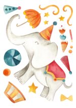 Wandtattoos - Zirkus - Set 3 – Bild 8