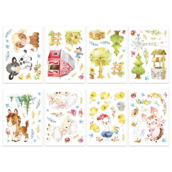 Wandtattoos - Farm - Set 7