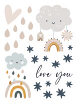 Wandtattoos - Regenbogen - Set 10 – Bild 5