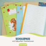 8 Papierheftumschläge DIN A4 – Superhelden Tiere – Bild 3