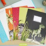 8 Papierheftumschläge A4 Welt der Dino - Set 16 – Bild 4