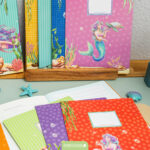 8 Papierheftumschläge A4 Meerjungfrauen - Set 20 – Bild 6