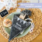 4 Filzschultüten Grau - Set 1 – Bild 3