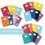 8 Schnellhefter aus Karton DIN A4 Regenbogen - Set 1 – Bild 6