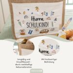 Jutetasche “Hurra, Schulkind!” - Set 01 – Bild 2