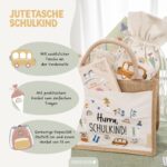 Jutetasche “Hurra, Schulkind!” - Set 01 – Bild 4