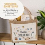 Jutetasche “Hurra, Schulkind!” - Set 01 – Bild 5