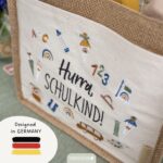 Jutetasche “Hurra, Schulkind!” - Set 01 – Bild 6