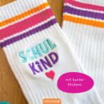 Schulkind Socken Pink - Set 01 – Bild 4