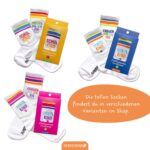 Schulkind Socken Pink - Set 01 – Bild 6