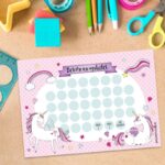 Belohnungstafel Set 7 - Einhorn – Bild 2