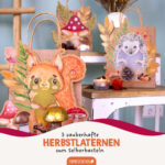 3 Laternen Waldtiere aquarell - Set 6 – Bild 2