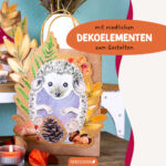 3 Laternen Waldtiere aquarell - Set 6 – Bild 4