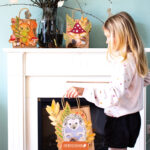 3 Laternen Waldtiere aquarell - Set 6 – Bild 5