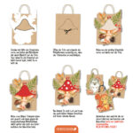 3 Laternen Waldtiere aquarell - Set 6 – Bild 7