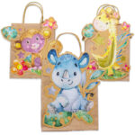 3 Kinderlaternen Wildtiere/Afrika - Set 8