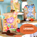 3 Kinderlaternen Wildtiere/Afrika - Set 8 – Bild 2