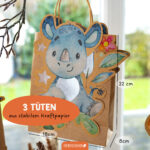 3 Kinderlaternen Wildtiere/Afrika - Set 8 – Bild 3