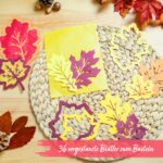 Fensterbilder - Blätter - Set 1