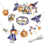 Wandgirlande Halloween - Set 01