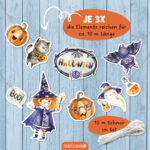 Wandgirlande Halloween - Set 01 – Bild 2