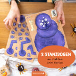 Kuchenaufsteller Set – Halloween Spinne – Bild 6