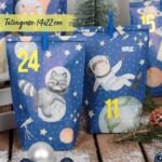 Adventskalender bedruckt – Weltall – Bild 3