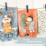 Adv Tüten weiss - bunt bedruckt - Eiskunstläuferin - Set 18 – Bild 4