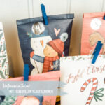 Adv Tüten weiss - bunt bedruckt - Eiskunstläuferin - Set 18 – Bild 5