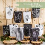 Adventsjalender Holy Night black & white – Bild 2