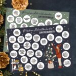 Adventskalender zum Freirubbeln – Aufgaben Paare