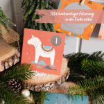 Rubbel-Adventskalender – Boho – Bild 3