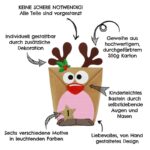 Adventskalender Rentiere - mit rosa Bäuchen – Bild 2