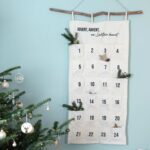 Adventskalender Wandteppich – Ein Lichtlein brennt – Bild 2