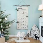 Adventskalender Wandteppich – Ein Lichtlein brennt – Bild 3