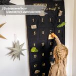 Adventskalender Wandteppich – Weihnachten liegt in der Luft – Bild 3