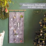 Adventskalender Wandteppich – grey – Bild 2