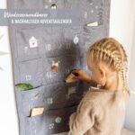 Adventskalender Wandteppich – grey – Bild 3