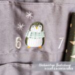 Adventskalender Wandteppich – grey – Bild 4